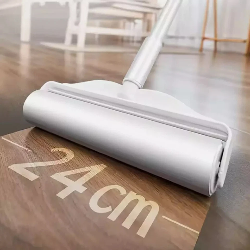 Paquete de 6/12 recambios de rodillo de pelusa - 9,4" de ancho extra pegajoso para pelo de mascotas - 600 hojas Foto 2 de 4