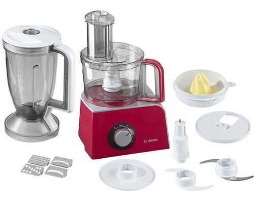 Bosch MCM42024 - Procesador de alimentos con accesorios, 800 W, capacidad 1,25 L