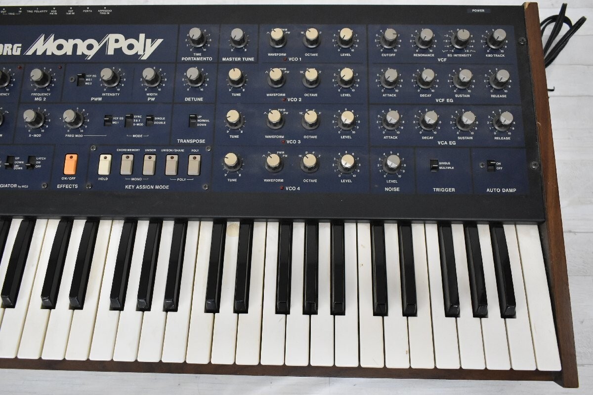 Korg MP-4 Mono Poly シンセサイザー Korg MP-4 Mono Poly 革新的なアナログシンセの名機 | ART & BEATS