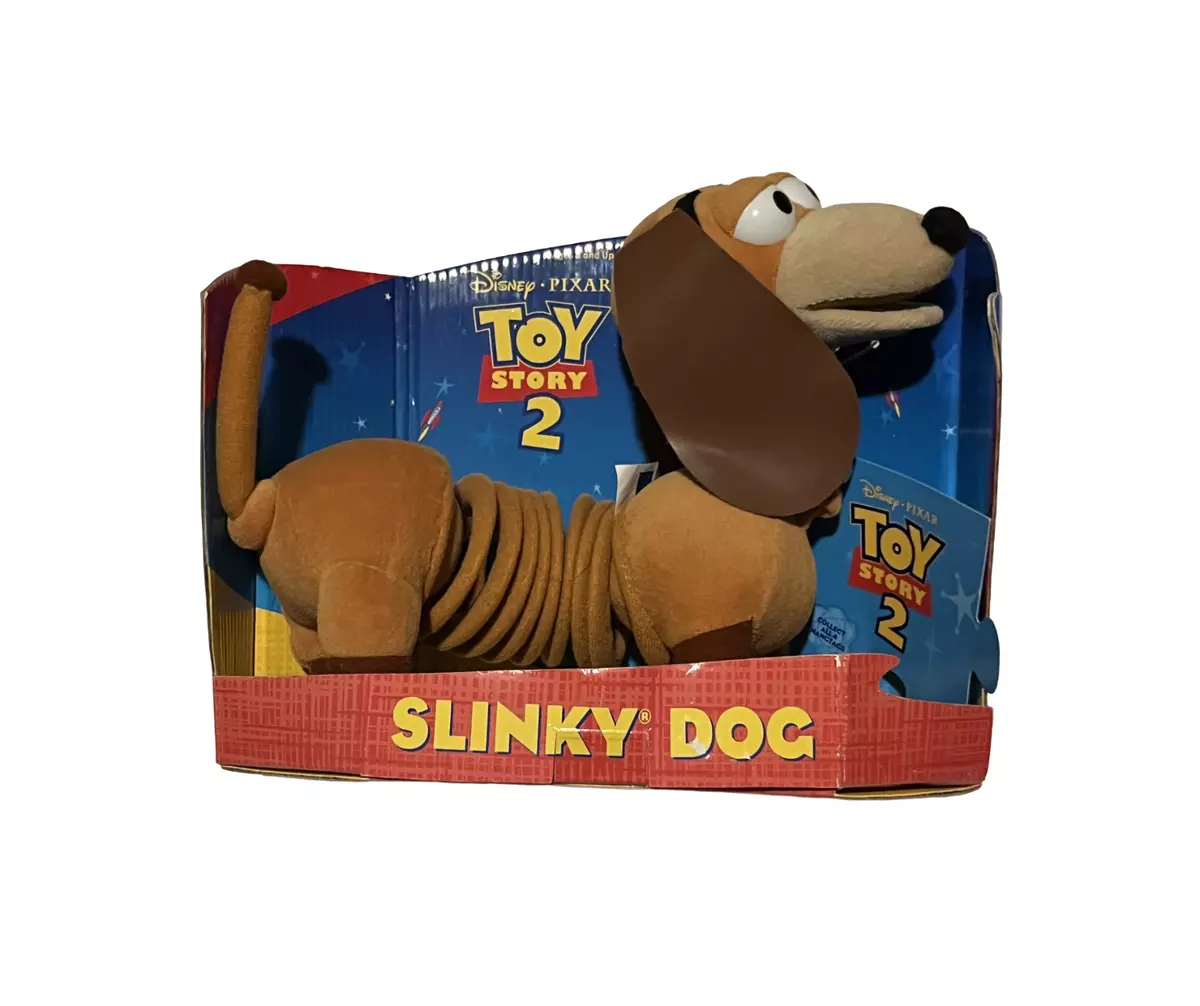 Slinky top dog plush