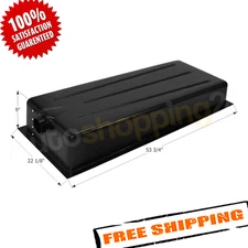 Icon 12060 Black Holding Tank Center End Drain HT175BED