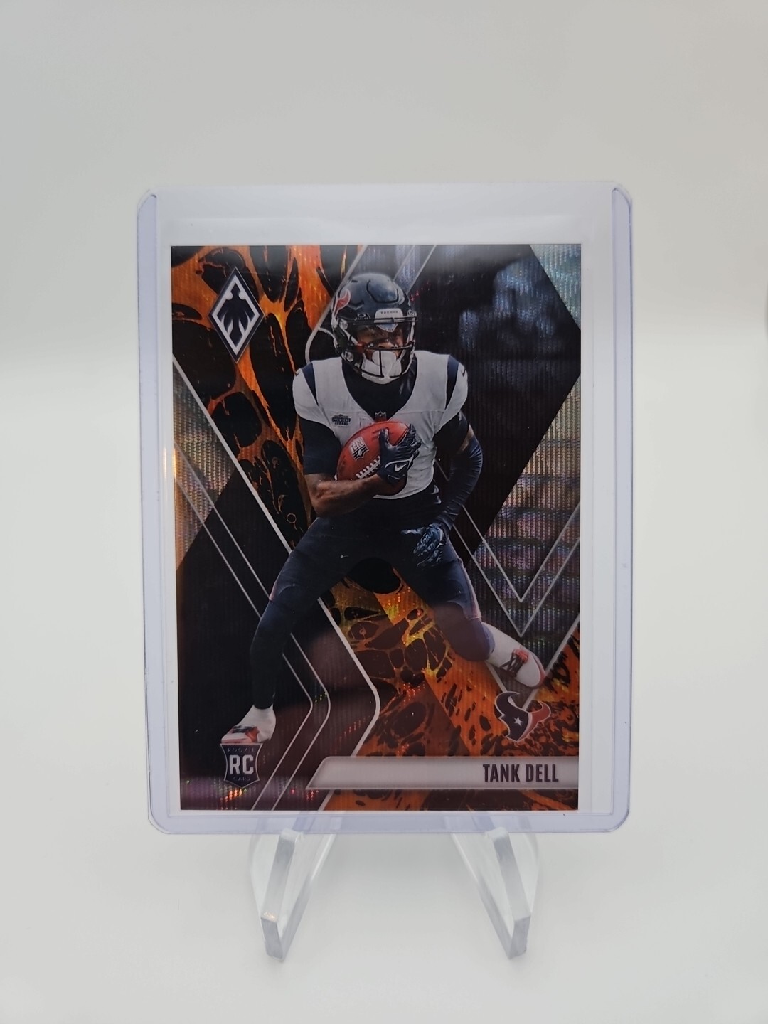 Tank Dell 2023 Phoenix RC Rookie Lava Prizm SP /175 #135 Texans