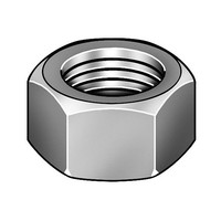 4cau5 Hex Nut, Grade 8, 9/16-12, Pk50 4cau5 Hex Nut, Grade 8, 9/16-12, Pk50