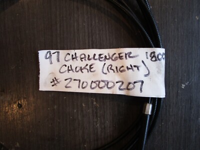Sea Doo Challenger 1800 Speedster RH Right Hand Choke Cable Knob