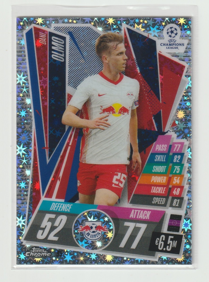 ダニ・オルモ A 2020-21 TOPPS CHROME MATCH ATTAX X-FRACTOR [ DANI OLMO