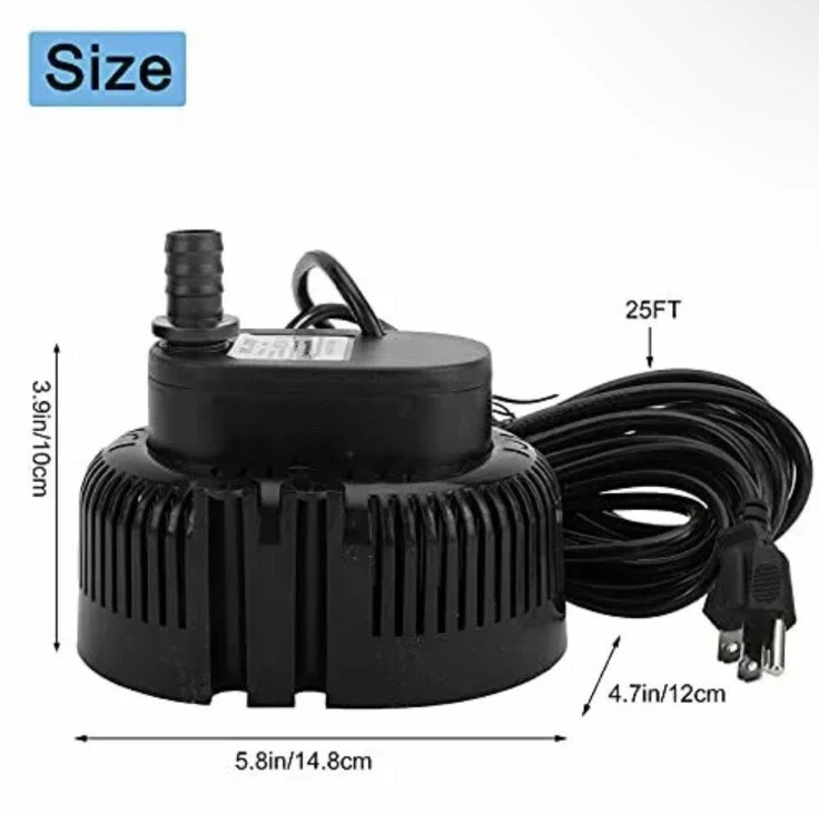 Artilife 850 GPH Pool Cover Pump Above Ground - Submersible Water Sump Pump S... - Image 2 of 4