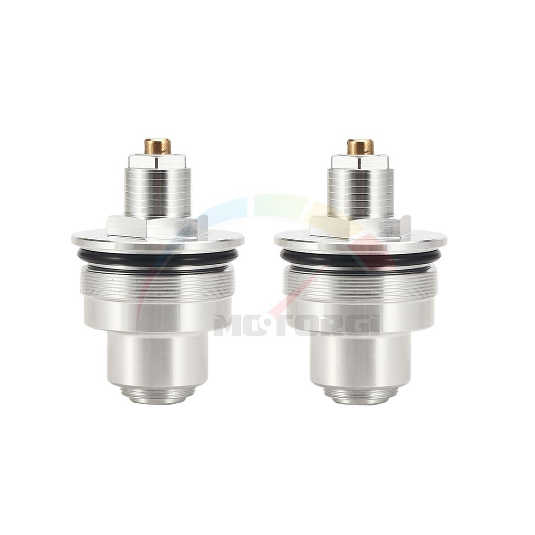 Front Fork Caps Bolts Adjusters For Kawasaki ZX750 ZXR750 ZX7R 1991-2001 2000