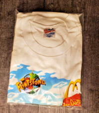 Vintage NIP 1994 Hanes Flintstones McDonald's RocDonald's Adult XL 50/50 T-shirt