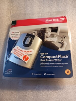 SanDisk ImageMate USB 2.0 Compact Flash Card Reader/Writer New Computer Memory