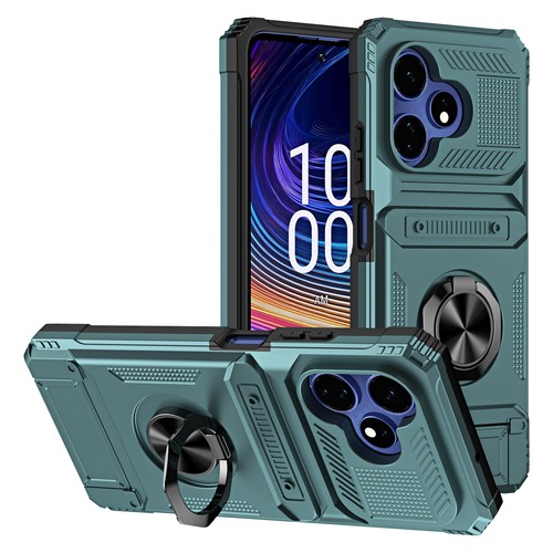 For Boost Celero 5G / 5G+ Plus 2024 Shockproof Card Holder Ring Stand Case Cover - 第 14/20 張圖片