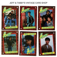 1987 TOPPS 21 JUMP STREET STICKERS / SEE DROP DOWN MENU 4 CARD YOU WILL RECEIVE