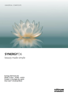 Kit Promo Coltene Whaledent Synergy D6 - Composite Dentaire Universel Nano - Livraison Offerte