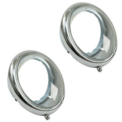 Empi 98-1063 Headlight Housing Assembly Vw Bug 1950-66 Vw Bus 1950-67, Pair