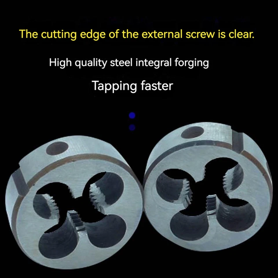 1pcs Metric Right Hand Die M28X1.5mm Dies Threading Tools 28mmX1.5mm pitch - Image 3 of 4