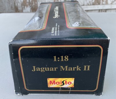 Maisto 1/18th Scale Jaguar Mark II 1959 Item No. 31833 | eBay