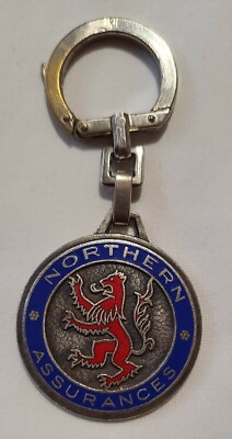 Alter Schlüsselanhänger Augis Northern Versicherungen, Agentur C.F.A.O # K13