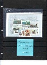 1984 CANADA {July- December New Issue Pack of 18) - MNH (1986)