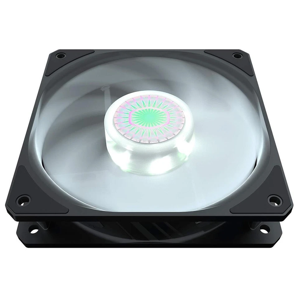 Cooler Master SickleFlow 120 Case & Cooling Fan Translucent Blades White LED - Image 3 of 4