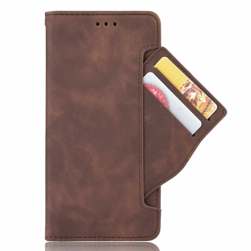 For LG Wing 5G Wallet Case Luxury Flip Leather Card Magnetic Protective Cover - Image 3 of 4