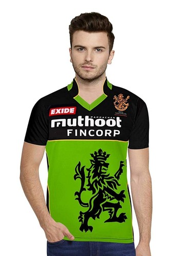 IPL RCB (GREEN) Cricket Team Jersey 