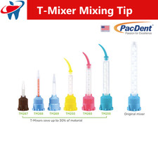 PacDent Dental HP T-Mixer Mixing Tips for Impression Material, C B, Cements USA