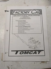 FACTORY CAT SIMPLIFIED ELECTRICAL TROUBLESHOOTING 2004 ALL MODELS MANUAL
