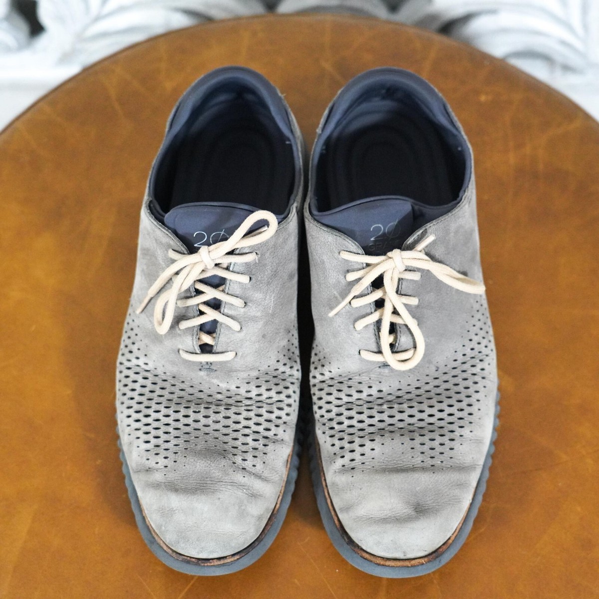 Cole Haan 2.0 Grand Gray Casual Shoes Fashion Sneakers Men\'s Size 8.5 Suede Amazon.com | Cole Haan Men main image 2