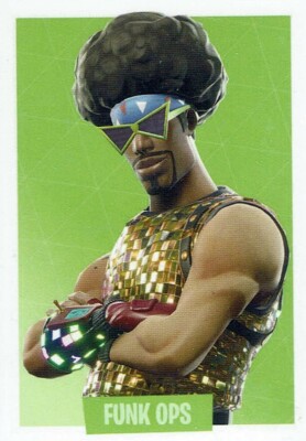 Panini Fortnite Serie 1 2019 Sticker Epic Games Sticker Nr. # 91 Funk Ops