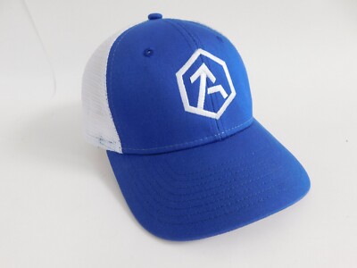 Aspire to Greatness Hat Trucker Mesh Back Baseball Cap Blue White