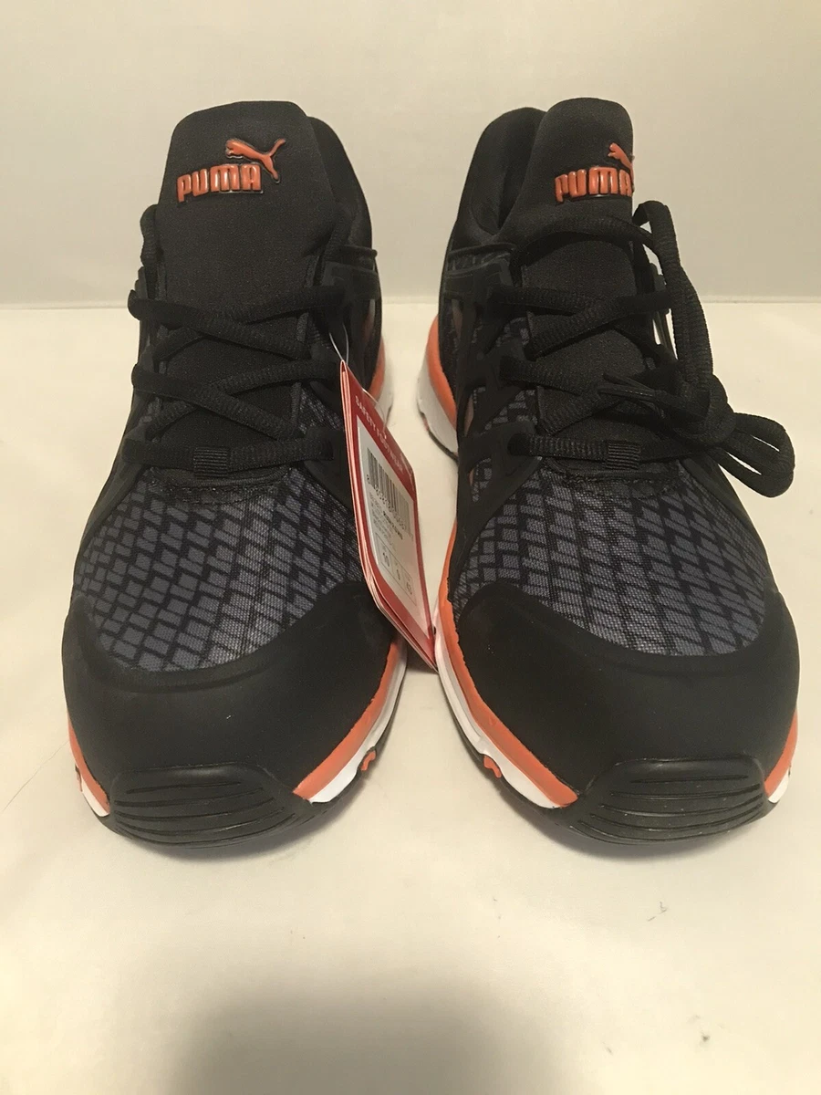 Puma Mens Black Rush 2.0 Mid SD Composite Toe Safety Work Shoes US 10 M EU 43