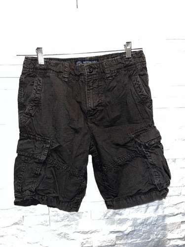 EUC Mens AMERICAN EAGLE Classic Fit Cargo Shorts 100% Cotton 10" Inseam 30 Waist - Picture 2 of 18