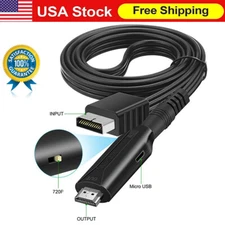 For Sony PS1/PS2 to HDMI Converter 1080p Game Console Audio Video Cable Adapter·
