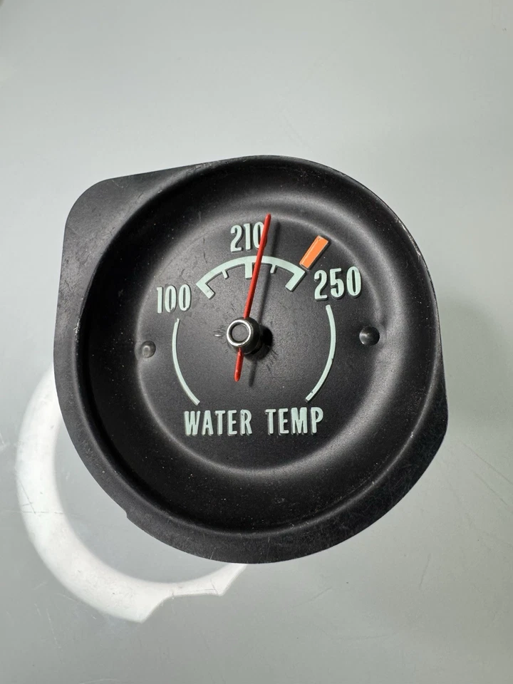 6490857 OEM 1968-1971 Chevrolet Corvette 250* medidor de temperatura CA de fábrica Delco Foto 4 de 4