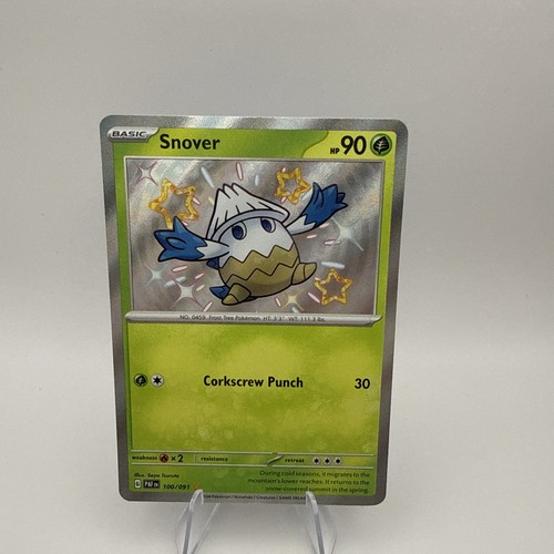Snover 100/091 SV: Paldean Fates Holo