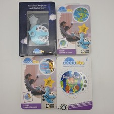 Moonlite Story Projector 3 Discs Rapunzel Hanzel Gretel Jack The Beanstalk