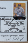 RARE 7-6-00 Josh Gibson Negro Leagues #10/55 Wild Horse Cachet  Artist Signed — photo 2
