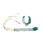 Vintage 1989 Western Barbie Turquoise Blue Necklace And Belt  Replacement