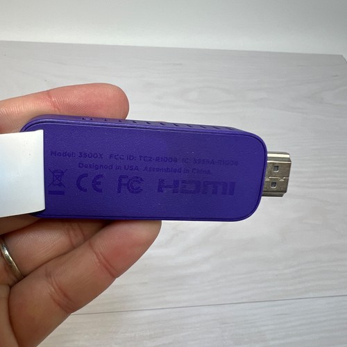Roku Streaming Stick 3500X HD Streaming Stick w/ Remote Control & Power ...