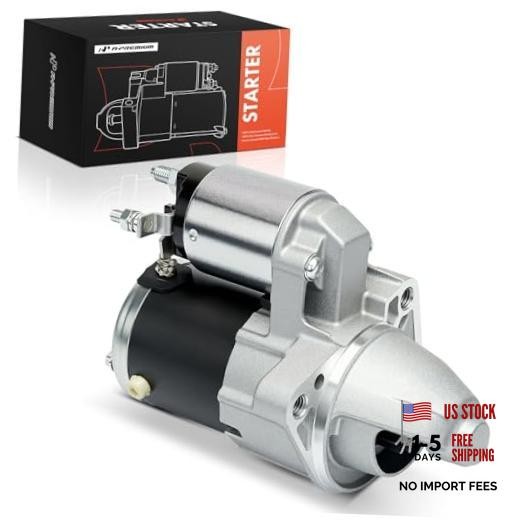 Starter Motor, 12V 1.4KW 11 Teeth Clockwise, Compatible with Ford | for