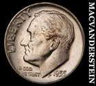 1955-D Silver Roosevelt Dime - Ch Gem Brilliant Uncirculated  Lustrous  #i6027