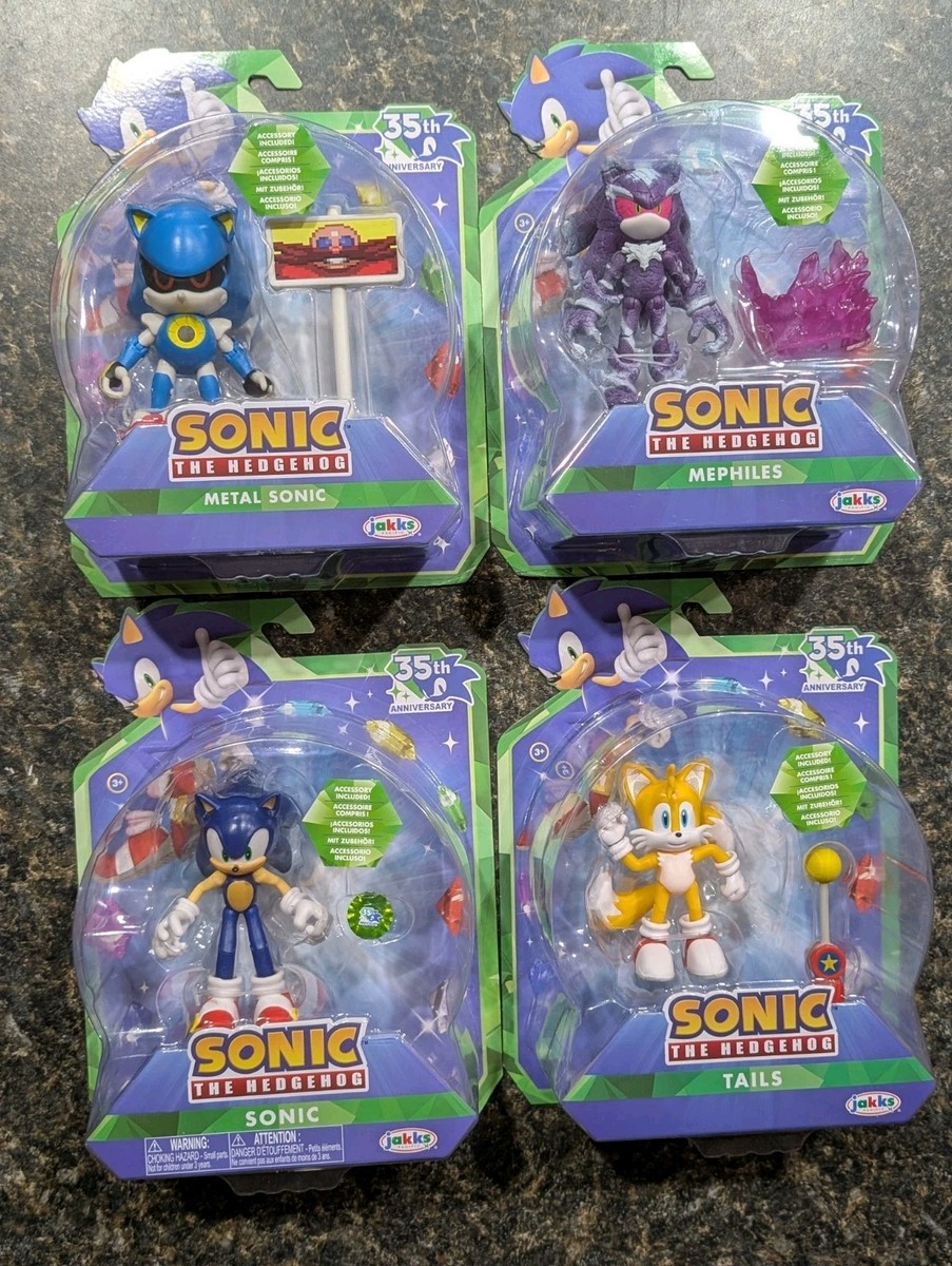 New Sonic The Hedgehog 35th Anniversary Figure – Jakks Pacific