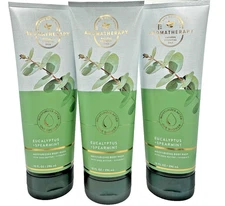 Bath & Body Works LOT 3 Aromatherapy Eucalyptus Spearmint Moisturizing Wash 10oz