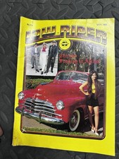 NOVEMBER 1980 LOWRIDER MAGAZINE LOW RIDER CHICANO 
