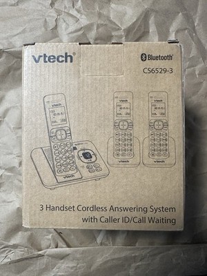 VTech CS6529-3 3-Handset Cordless Phone with Answering Machine
