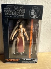 Leia Star Wars Black Series    slave  outfit    First Print Princess Leah Jedi Rare