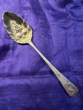 Sterling Silver Berry Spoon – William Eley – London 1799-1800 - 33g 18cm