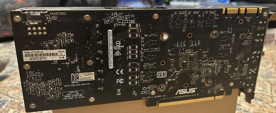 ASUS Turbo GTX 1070 TI 8GB GDDR5 Graphics Card (TURBOGTX1070TI8G) - Image 4 of 4