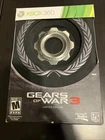 Gears of War 3 Limited Edition (Xbox 360, 2011) Complete in Box, RARE! + Coaster