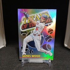 2026 Topps Series 1 - James Wood - Titans of the Game Insert #TOG-15