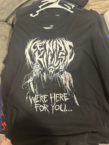 ICE NINE KILLS BAND WE'RE HERE FOR YOU T-SHIRT 2XL SCHWARZ